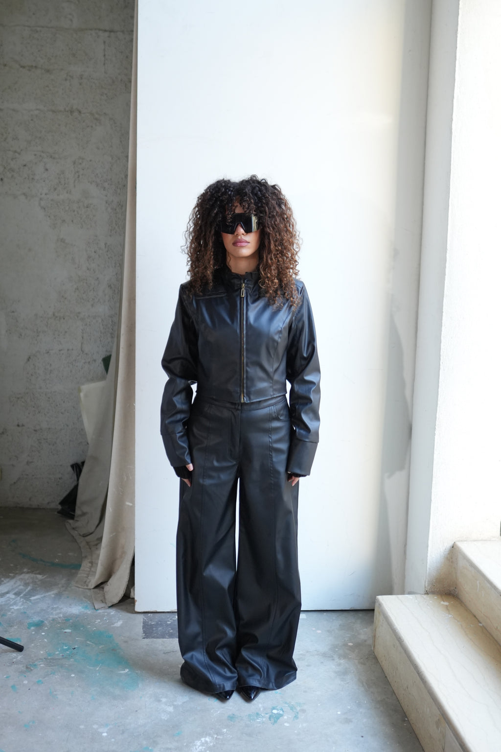 The Noir Leather Set